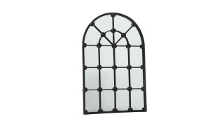 MIRROR LARGE HOUSE BLACK