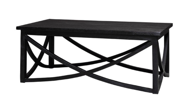 Black coffee table Ursula • 