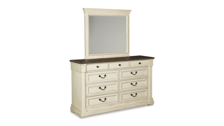 Bolanburg  Drawer Dresser and Mirror • Mirrored Dressers