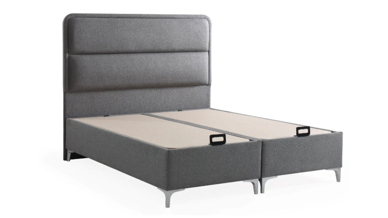 Bed storage  Larissa Dark Gray  160/200