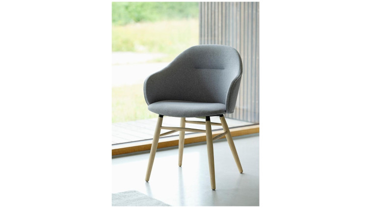 chair TENO  LIGHT GREY • Accent Chairs