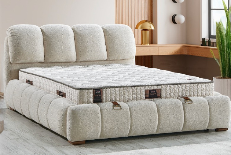 Storage Bed platin 160/200 • Storage Bed