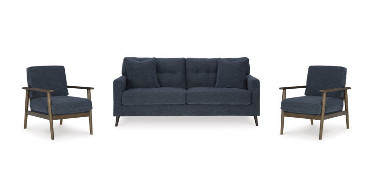 კომპლექტი Bixler S3 – დივანისა და სავარძლების სამეული 