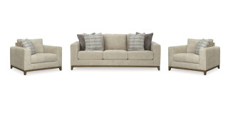 კომპლექტი Parklynn  S3 – დივანისა და სავარძლების სამეული 