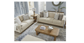 კომპლექტი Parklynn S3 – დივანის, ორიანის და სავარძლის სამეული 