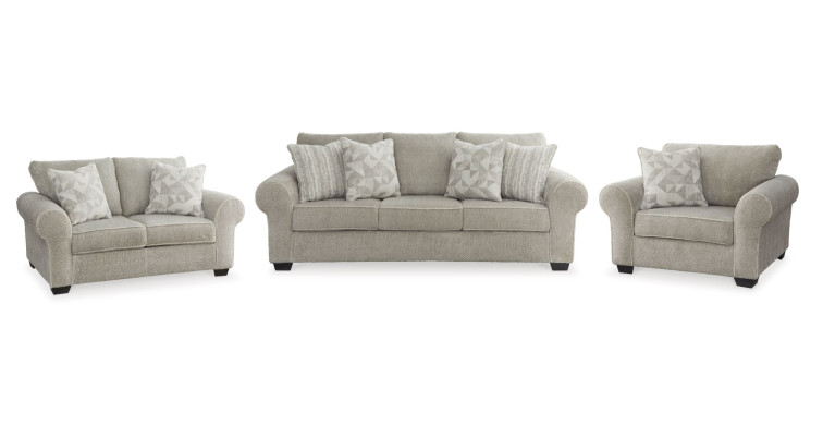 კომპლექტი Discota S3 – დივანის, ორიანის და სავარძლის სამეული 