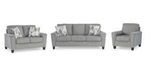 კომპლექტი Leeshan S3 – დივანის, ორიანის და სავარძლის სამეული 