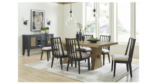 კომპლექტი  Galliden  S7 – მაგიდა 6 სკამით 