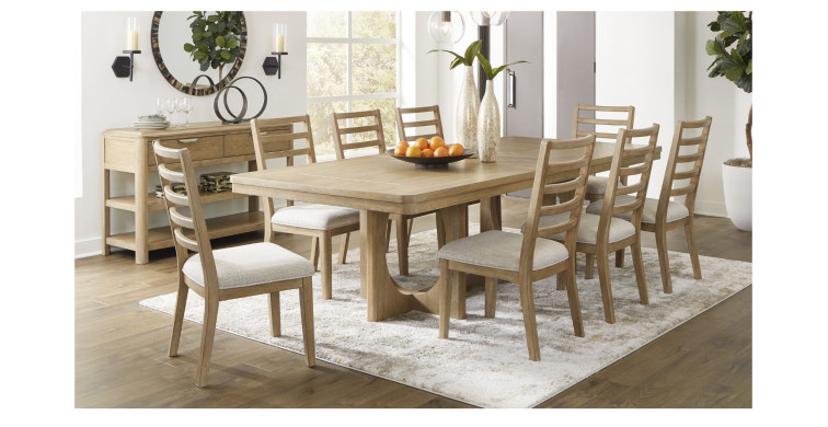 კომპლექტი Rencott S5 – მაგიდა 6 სკამით 