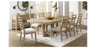 კომპლექტი Rencott S5 – მაგიდა 6 სკამით 