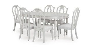 კომპლექტი Montelaine S7 – მაგიდა 6 სკამით 