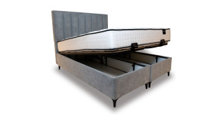 საწოლი სათავსოთი Lotus მუქი ნაცრისფერი  160/200 – საწოლი სათავსოთი 160x200 