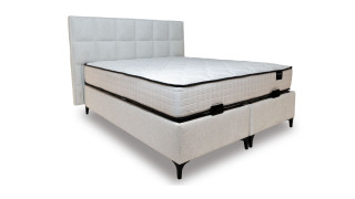 საწოლი სათავსოთი Atlas 160/200 – სტუდიოს ტიპის ბინის საძინებელი 