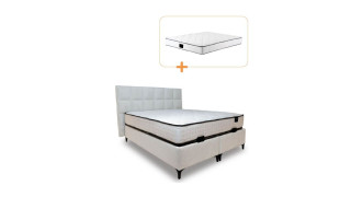 სათავსოიანი საწოლი მატრასით Atlas  160/200 – საწოლი სათავსოთი 