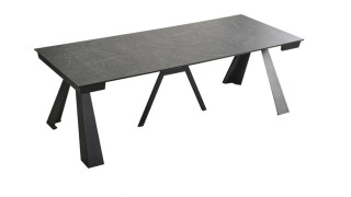 სასადილო გასაშლელი მაგიდა MOUNTA – HPL-ის გასაშლელი მაგიდა 