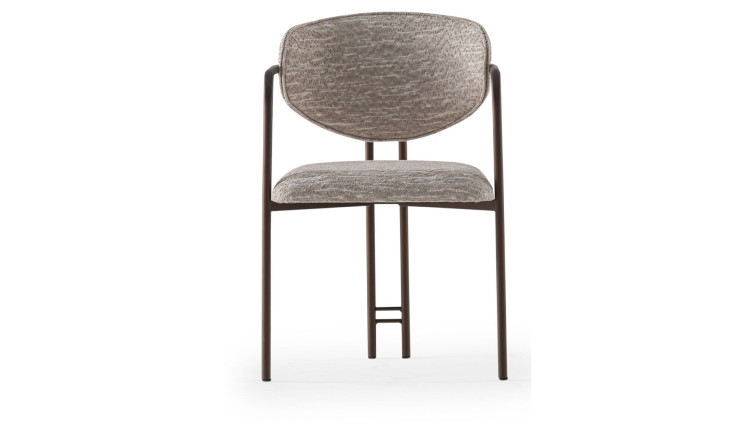 სკამი Twin კრემისფერი – სასადილო სკამი 