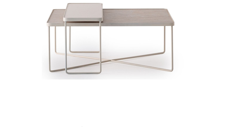 ჟურნალის მაგიდის კომპლექტი Calimera კრემისფერი – ჟურნალის მაგიდა 