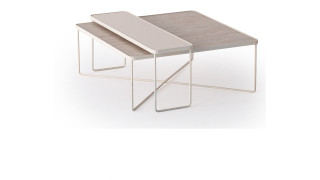 ჟურნალის მაგიდის კომპლექტი Calimera კრემისფერი – ჟურნალის მაგიდა 