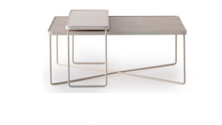 ჟურნალის მაგიდის კომპლექტი Calimera კრემისფერი – ჟურნალის მაგიდა 