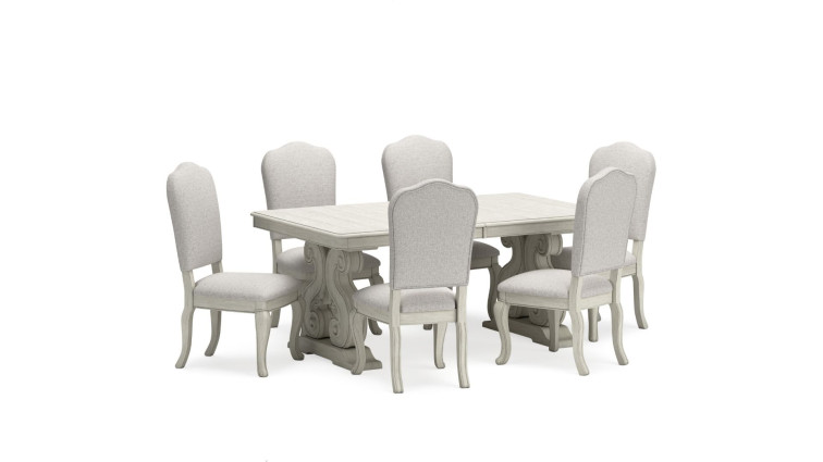 კომპლექტი Arlendyne S7 – მაგიდა 6 სკამით 