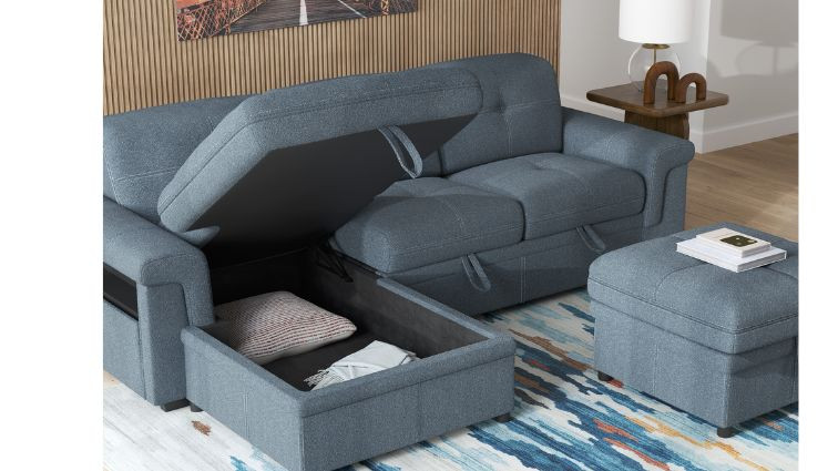 კუთხის დივანი სათავსოთი  Ruffner – კუთხის დივანი სათავსოთი 