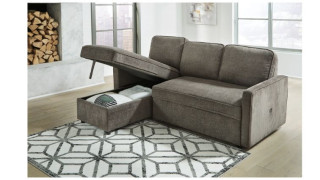 Corner Storage  Sofa  Kerle – Living room of a studio apartment 