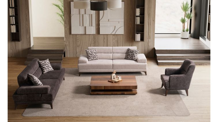 დივანი EFES NEW,  მუქი ყავისფერი – დივანი იაფად 