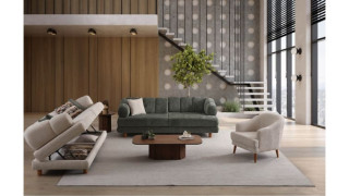 დივანი LION  მუქი მწვანე – დივანი იაფად 