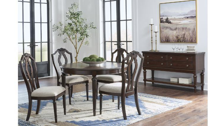 კომპლექტი Lavinton S5 – მაგიდა 4 სკამით 