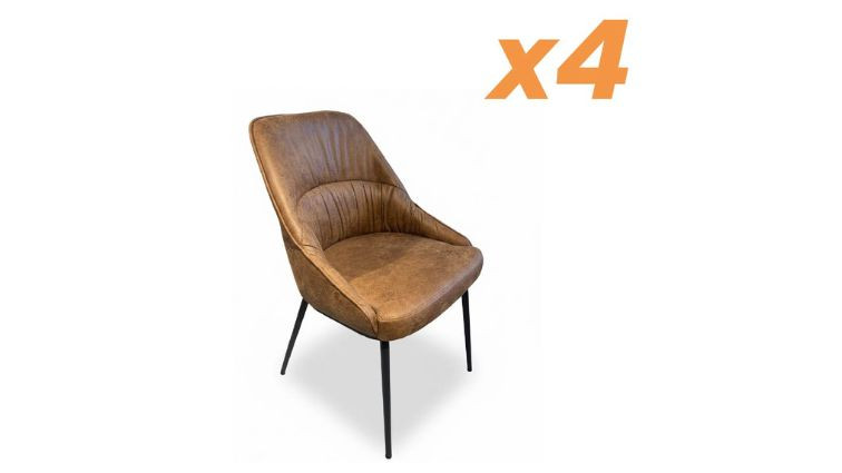 სკამის კომპლექტი   4/ც Meridien – CYBER WEEK 