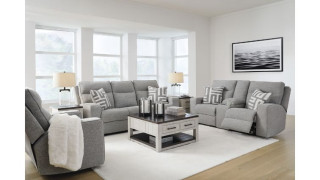 კომპლექტი Biscoe S3 – რექლაინერი დივნის სამეული 