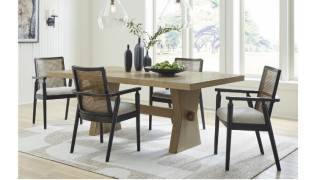 კომპლექტი Galliden S4 – მაგიდა 4 სკამით 