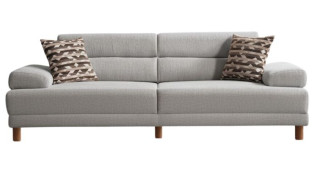 დივანი EFES NEW, ნაცრისფერი – გასაშლელი დივანი მარტივი მექანიზმით 