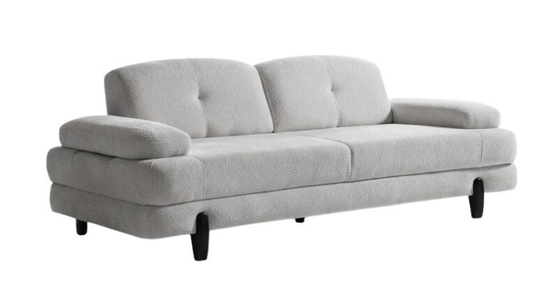 დივანი IST  ნაცრისფერი – გასაშლელი დივანი მარტივი მექანიზმით 