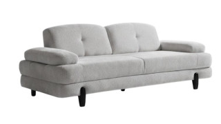 დივანი IST  ნაცრისფერი – გასაშლელი დივანი მარტივი მექანიზმით 