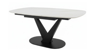 Dining table White Rio – HPL Extendable Table 