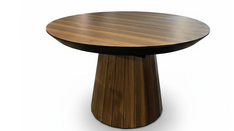 სასადილო მაგიდა JAZZ ხისფერი – Round Table 