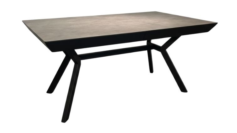 სასადილო გასაშლელი მაგიდა Mango ნაცრისფერი – HPL-ის გასაშლელი მაგიდა 