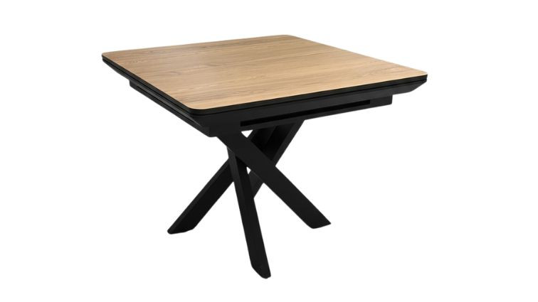 სასადილო გასაშლელი მაგიდა GRANDE ხისფერი – მაგიდა 