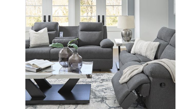 მექანიზმიანი დივანი Tarrant – სამადგილიანი დივანი რექლაინერი 