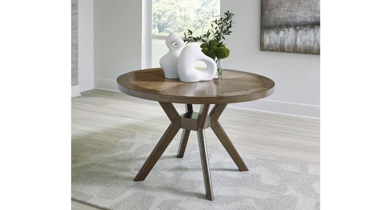 სასადილო მაგიდა მრგვალი Roanhowe –  