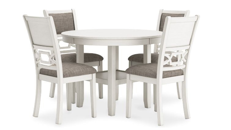 სასადილო მაგიდის კომპლექტი Erinberg – მაგიდა 4 სკამით 