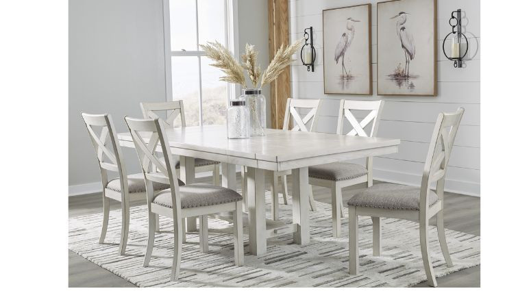 კომპლექტი Robbinsdale S7 – მაგიდა 6 სკამით 