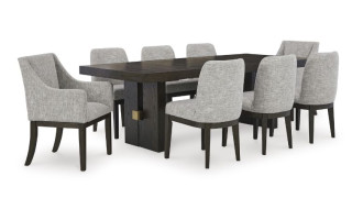 Set  Burkhaus  S8 – Dining Table with 8 Chairs 