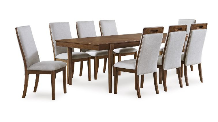 Set Lyncott S8 – Dining Table with 8 Chairs 