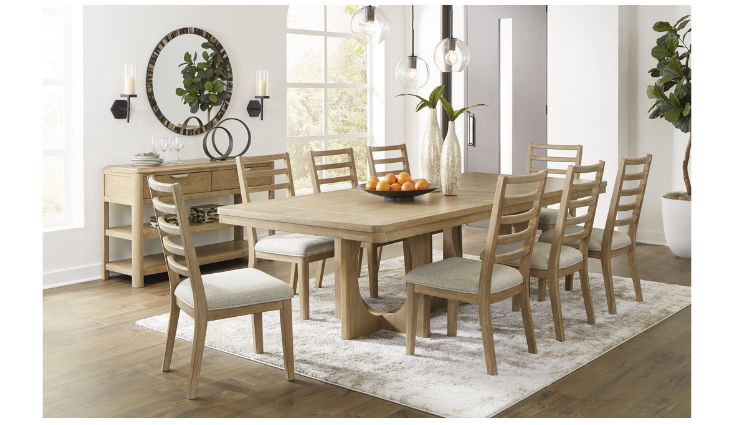 კომპლექტი Rencott S8 – მაგიდა 8 სკამით 