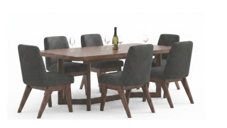 Set Kendamor S7 – Dining Table with 6 Chairs 