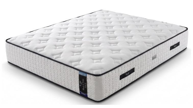MATTRESS Black & White (Visco) 200*200 – Orthopedic mattress 200x200 