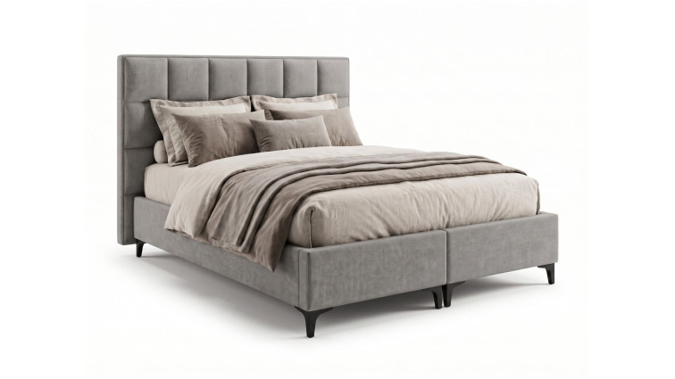 bed storage Atlas Gray 160/200 – Storage Bed 160x200 