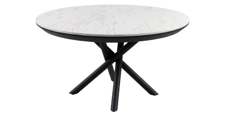 table table OCEAN white 130X130/230 – HPL Extendable Table 